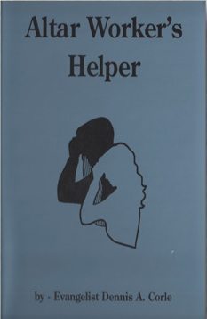 Altar Workers Helper