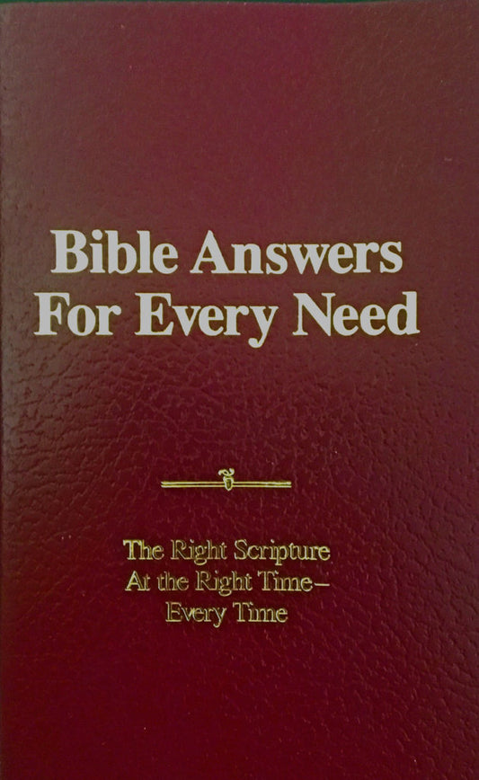 Bible Answers For Every Need
