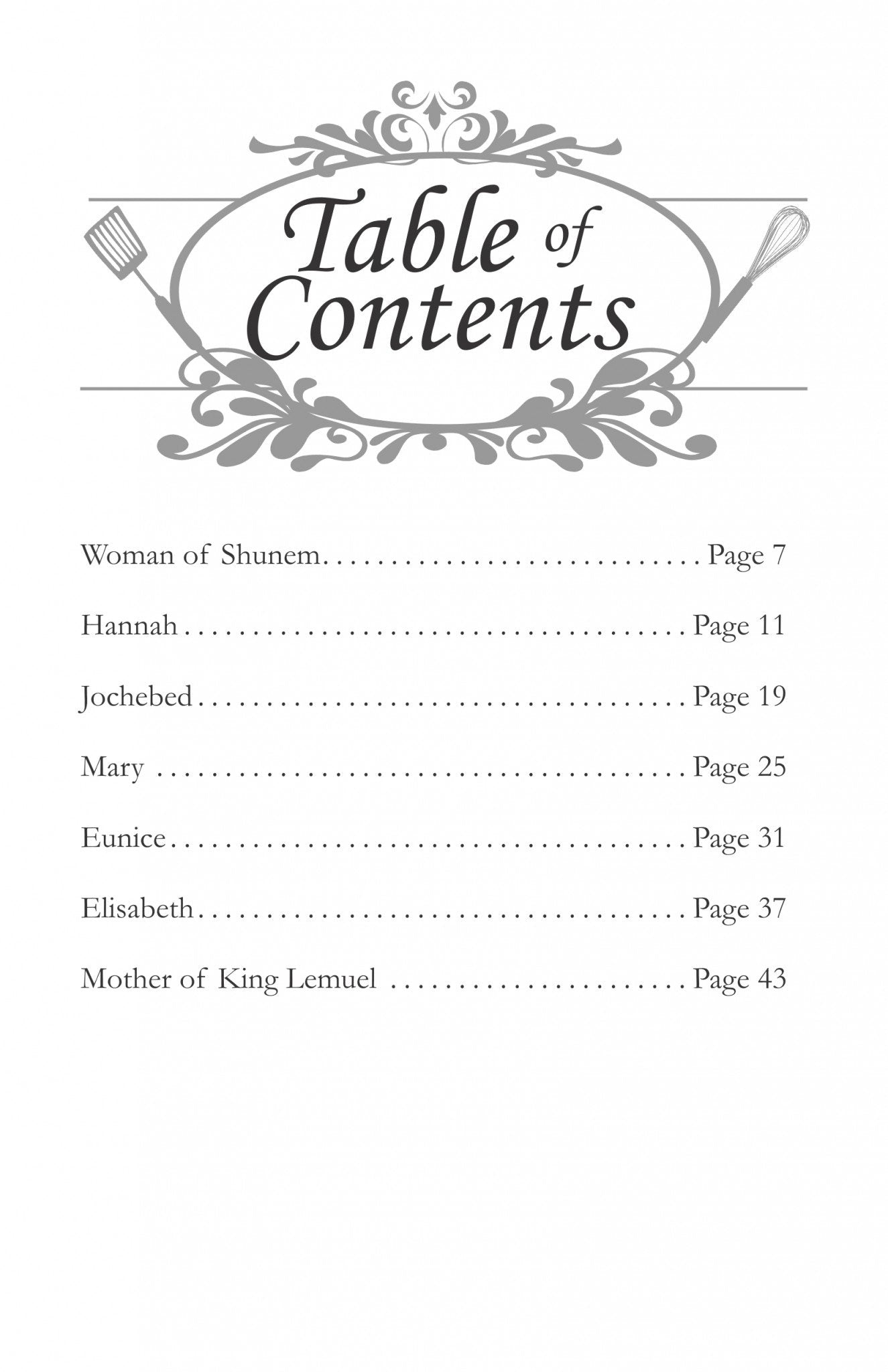 Ingredients of a Christian Mother (inside)