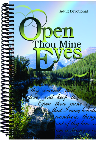 Adult Devotional – Open Thou Mine Eyes Cover